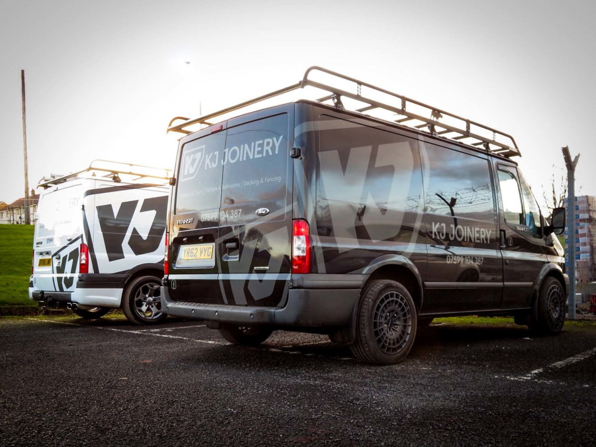 Van graphics in Dundee