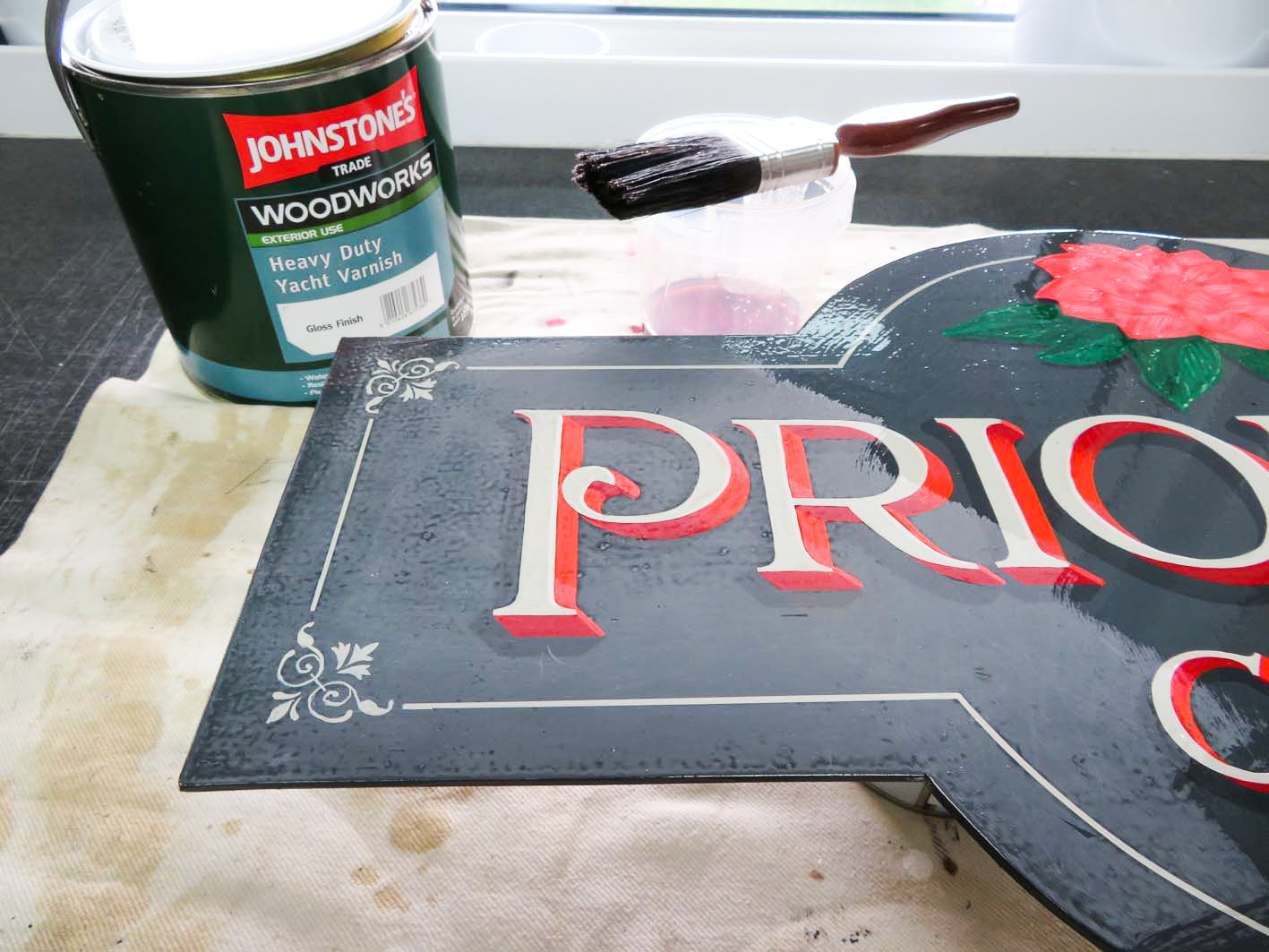 How to hand letter a sign Robertsign