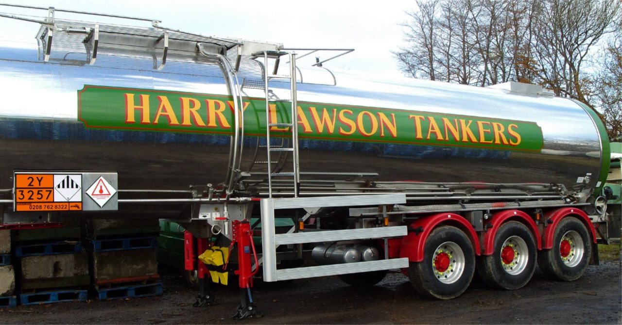 Tanker graphics in Dundee