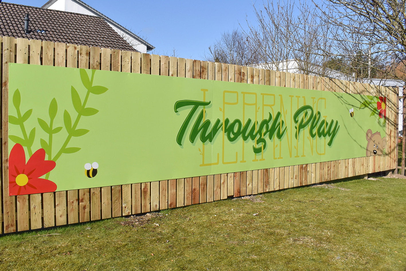 Sign painting shop in Dundee