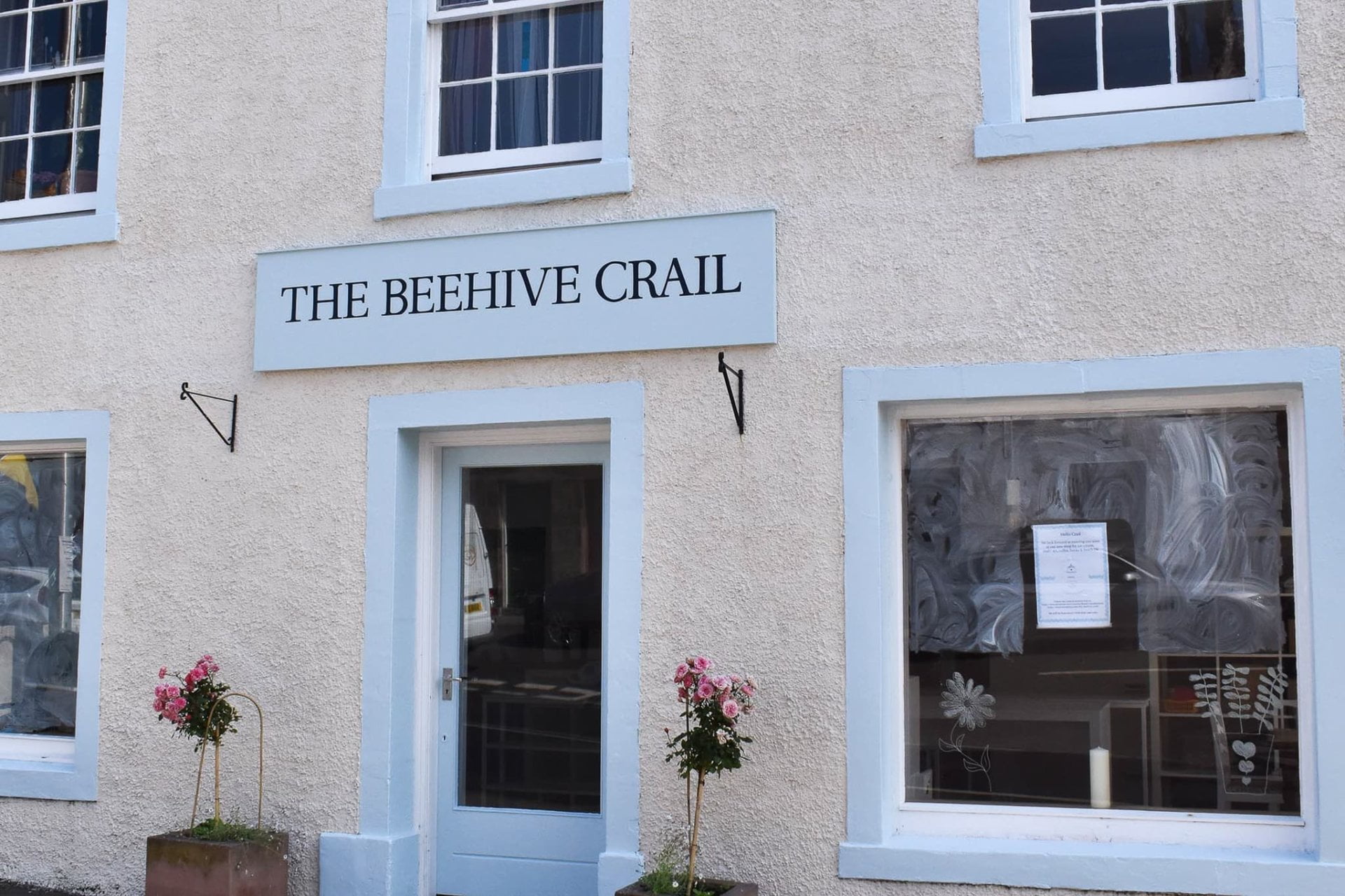 Painted signs Crail