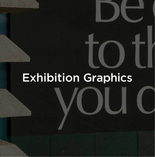 Exhibition Graphics in Dundee