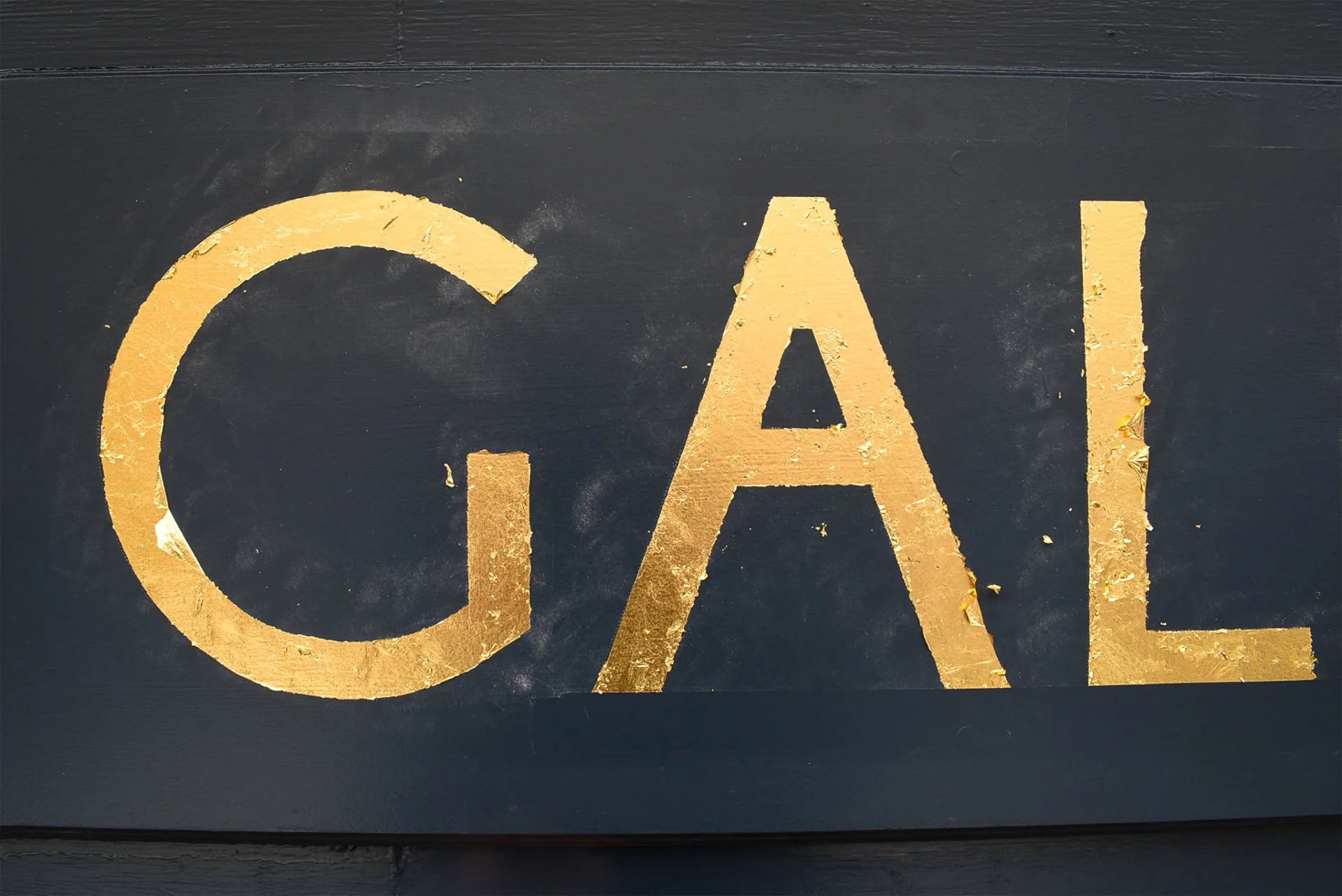 Gold leaf signs Perth