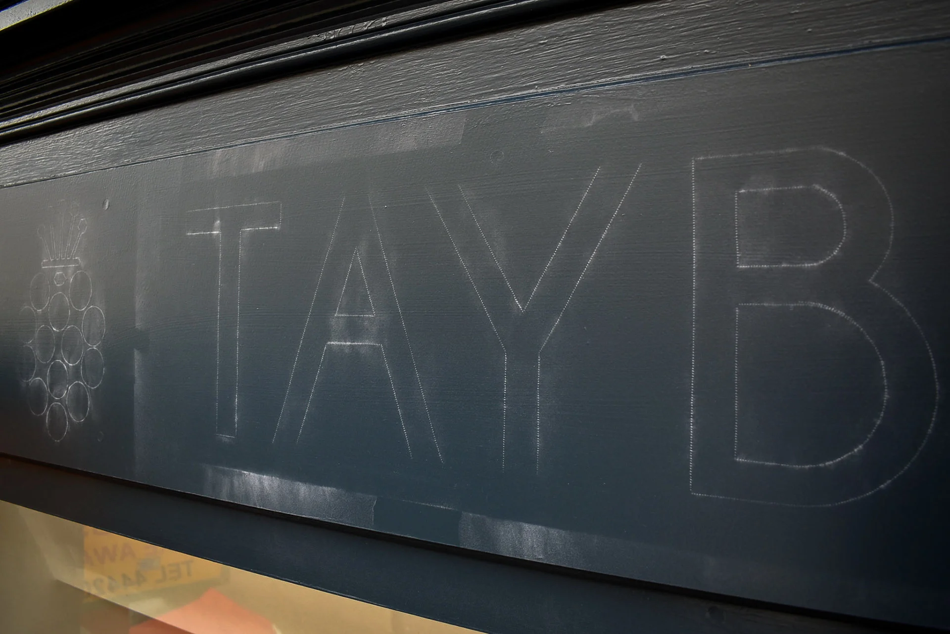 Hand lettering Perth Scotland