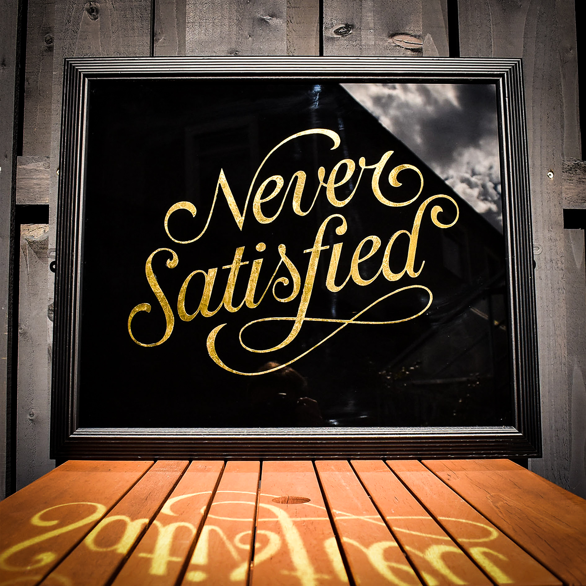 Gold leaf art signs Dundee
