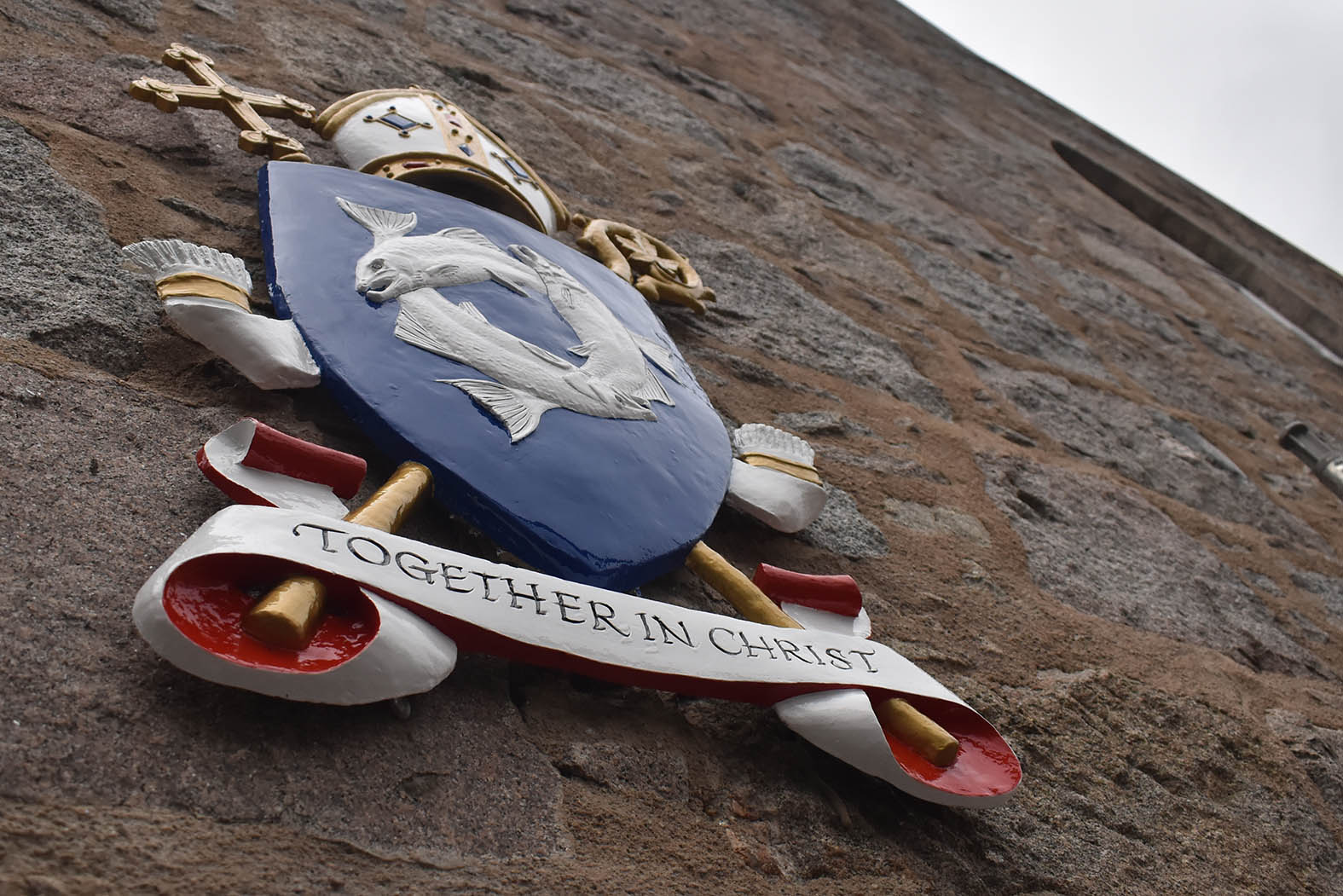 Enamel Coated Sign In Aberdeen City Centre
