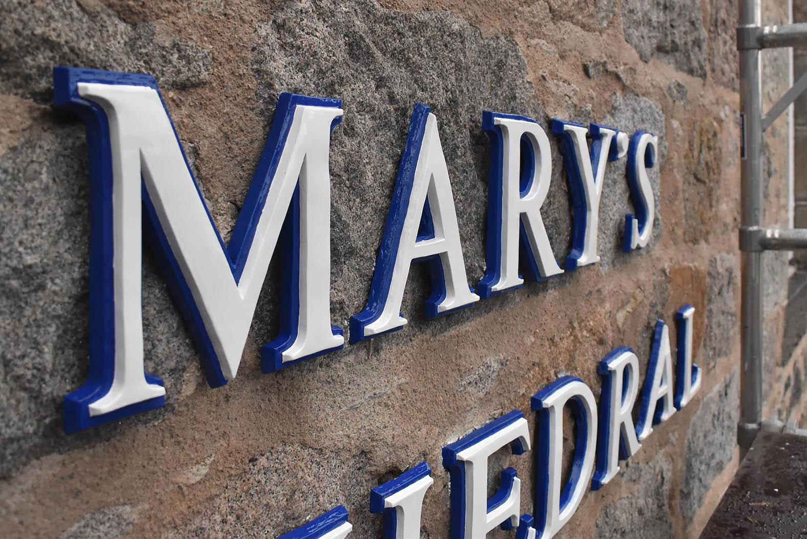 Hand Painted Letters In Aberdeen