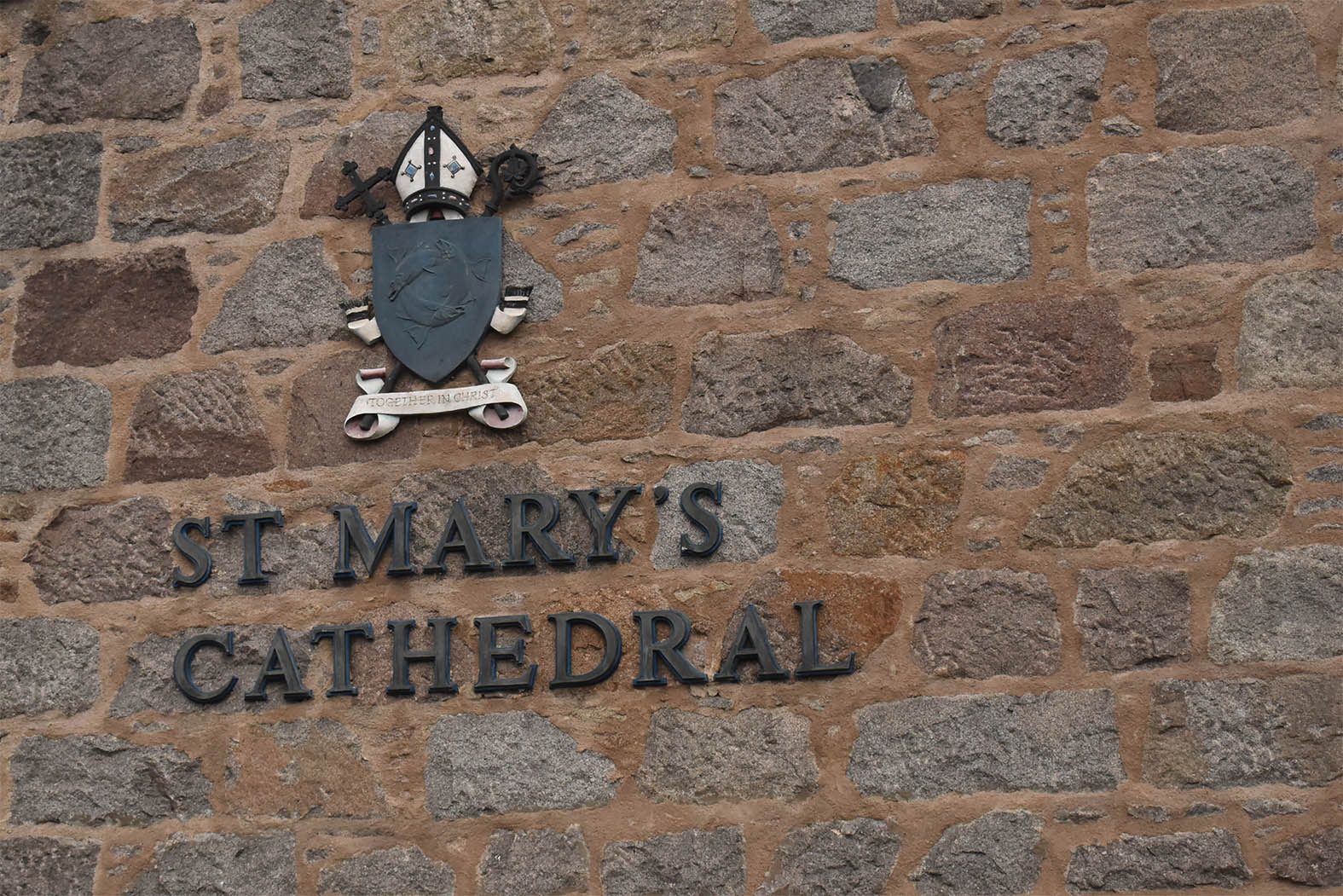 St Mary's Aberdeen Wall Sign