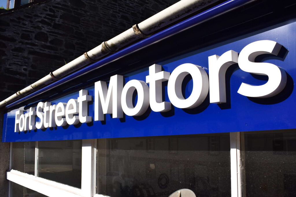 Built Up Letters Broughty ferry