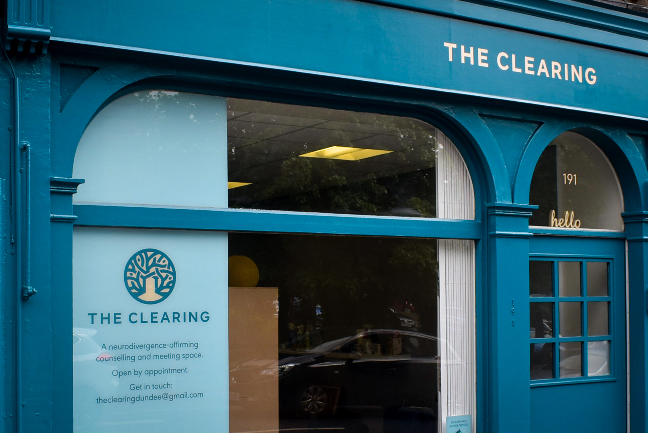 Robertsign Identity Design The Clearing Shopfront Signage
