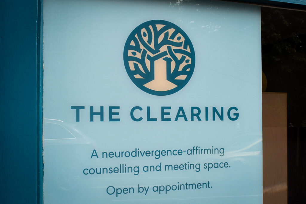 Robertsign Identity Design The Clearing Window Graphic