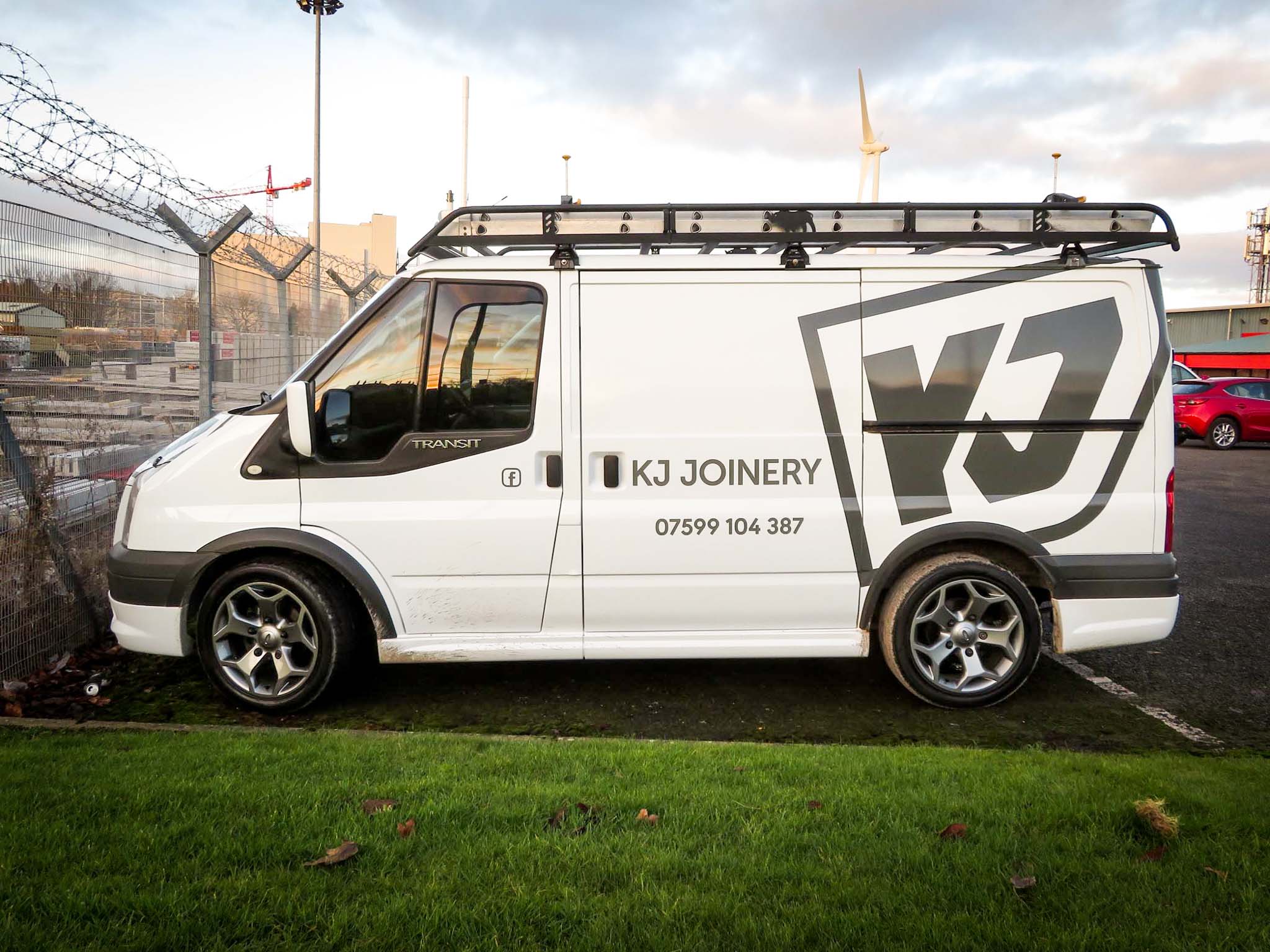 Business livery for vans in Dundee