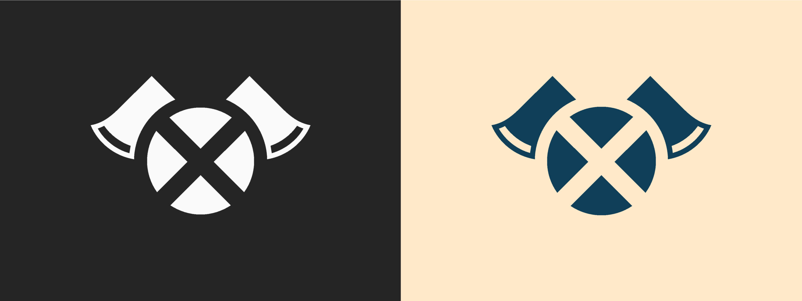 Caledonian Logs Logomark Design