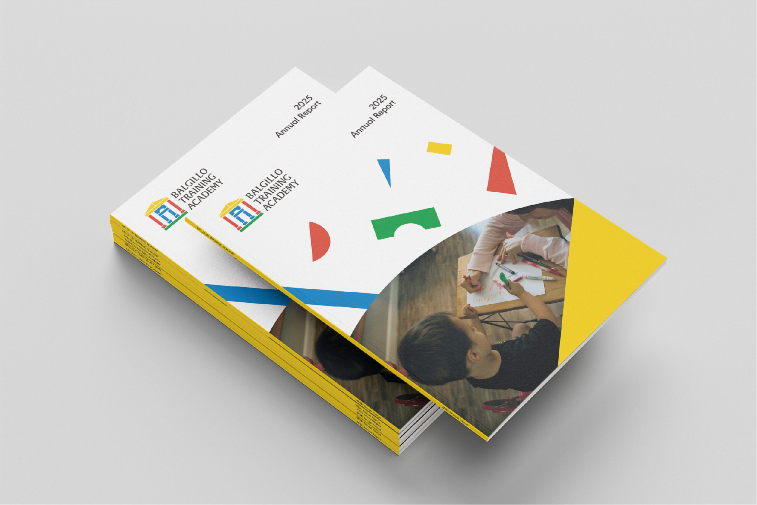 Example of identity design for a training business in Dundee