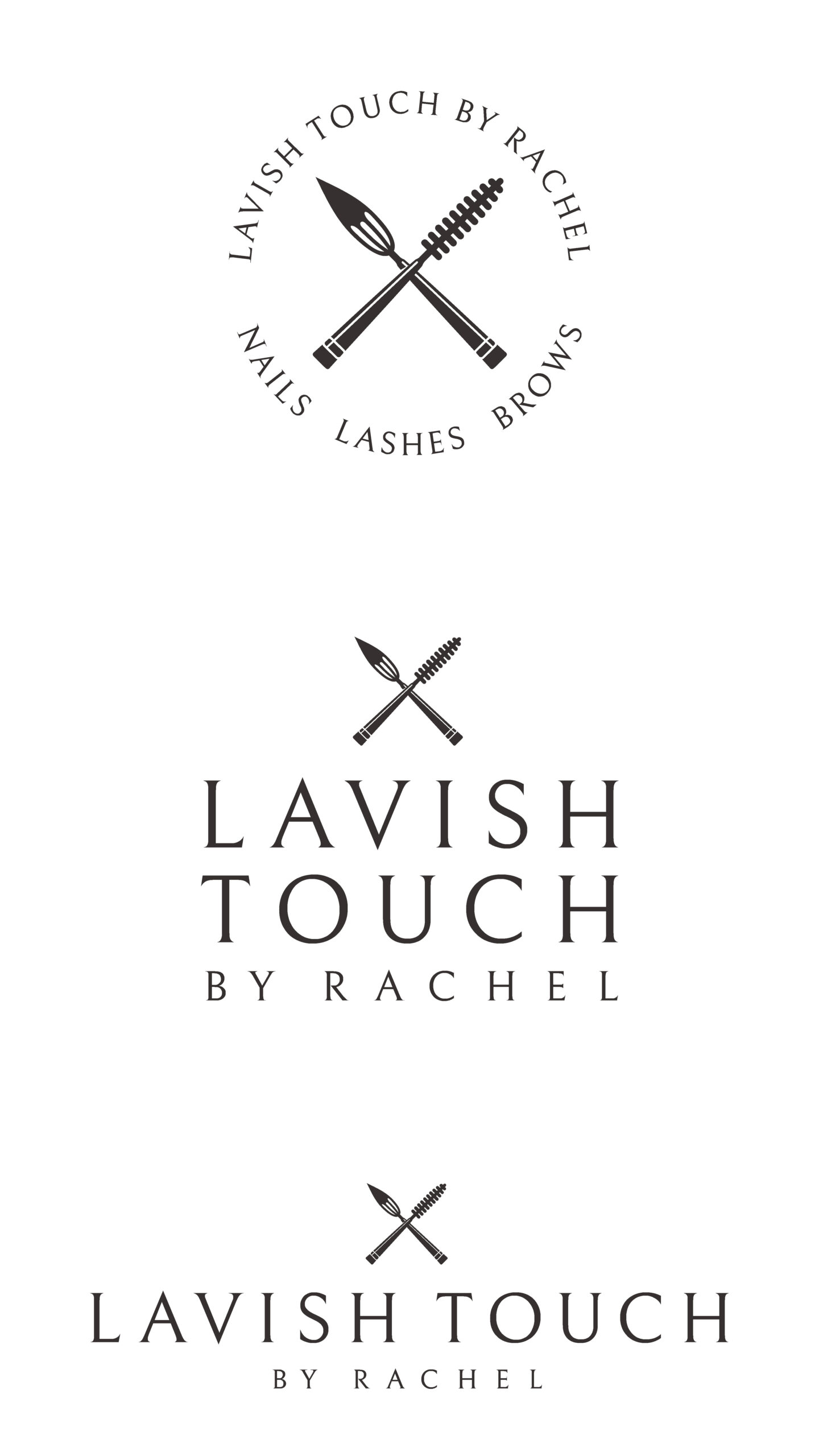 Logo designed in different formats for a beauty salon in Dundee