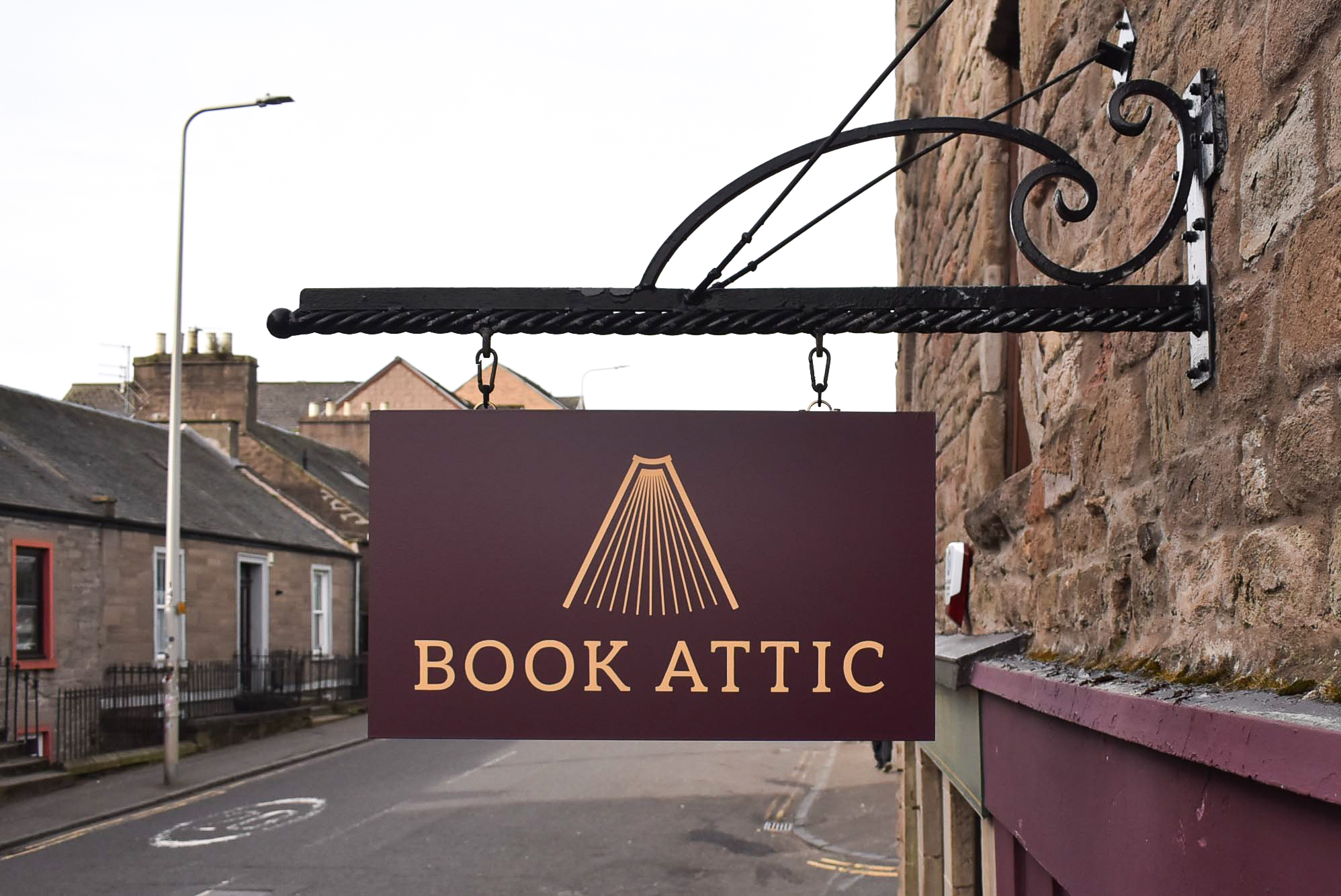 Bespoke hanging sign in Dundee