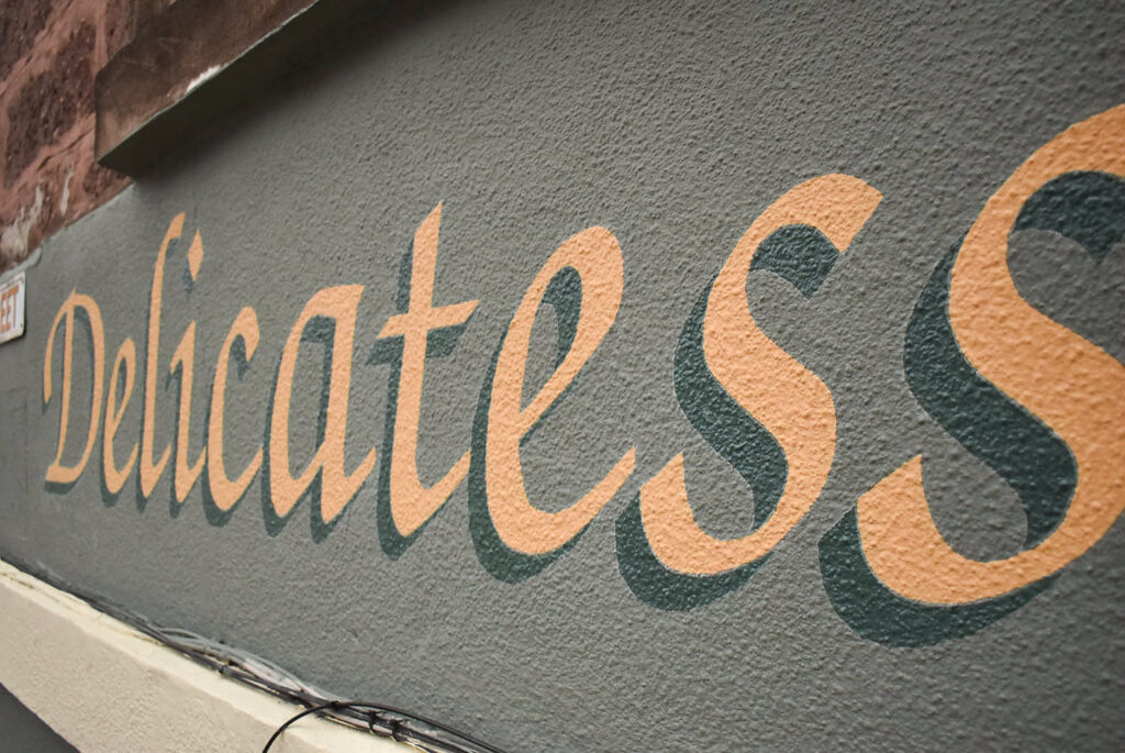Signs painted by hand in Blairgowrie